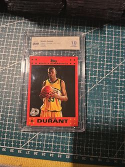 Kevin Durant Rookie #2 (Orange Refractor)