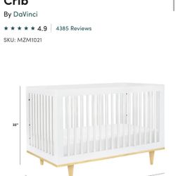 Da Vinci Marley 3-in-1 Convertible Crib
