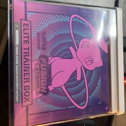 Pokémon Sword & Shield Fusion Strike Elite Trainer Box ETB Sealed - W/case