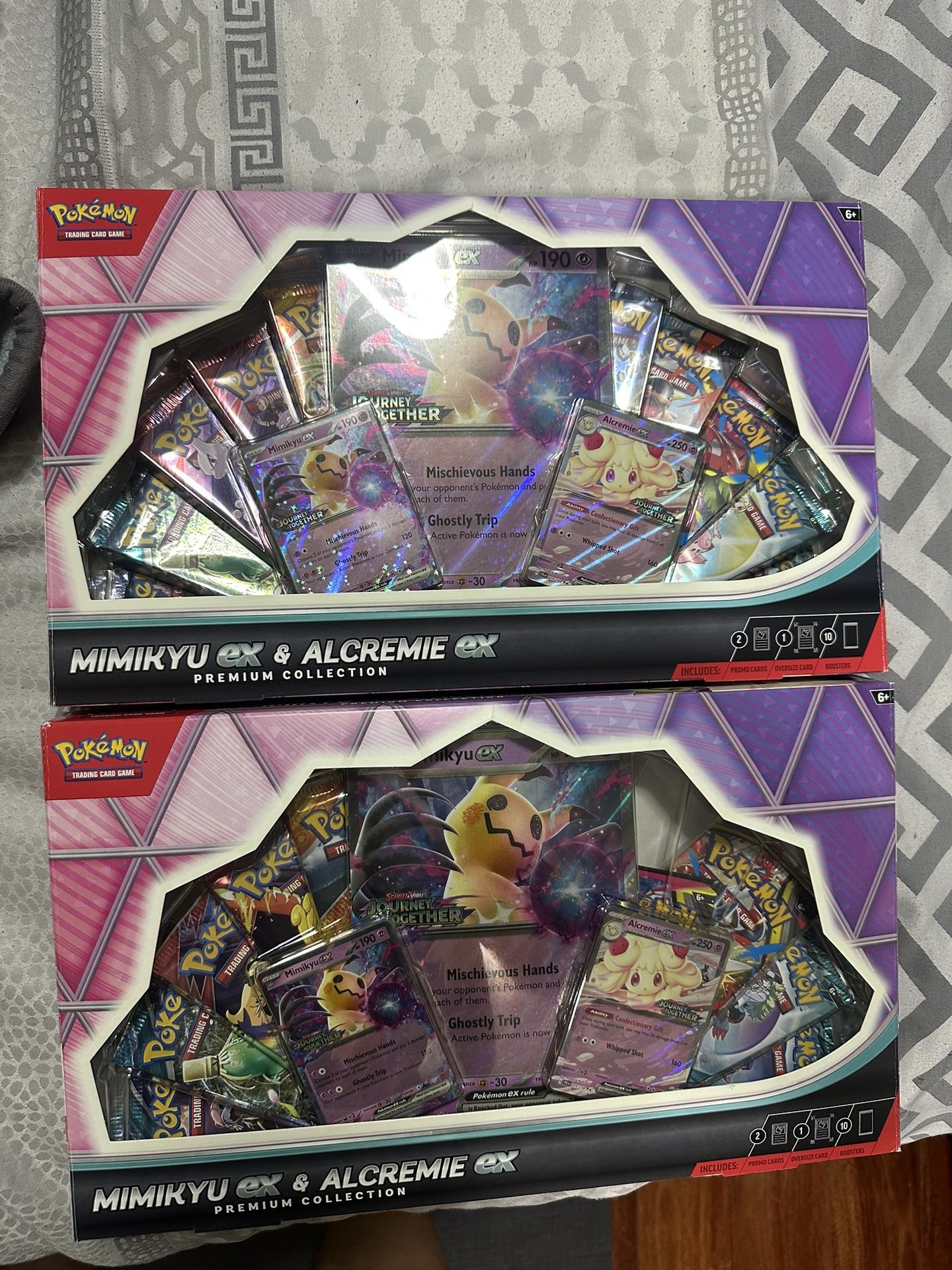 Pokemon TCG Mimikyu And Alcremie Premium Sealed