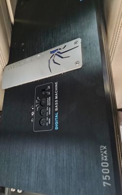 Amplifier 7500 Watts