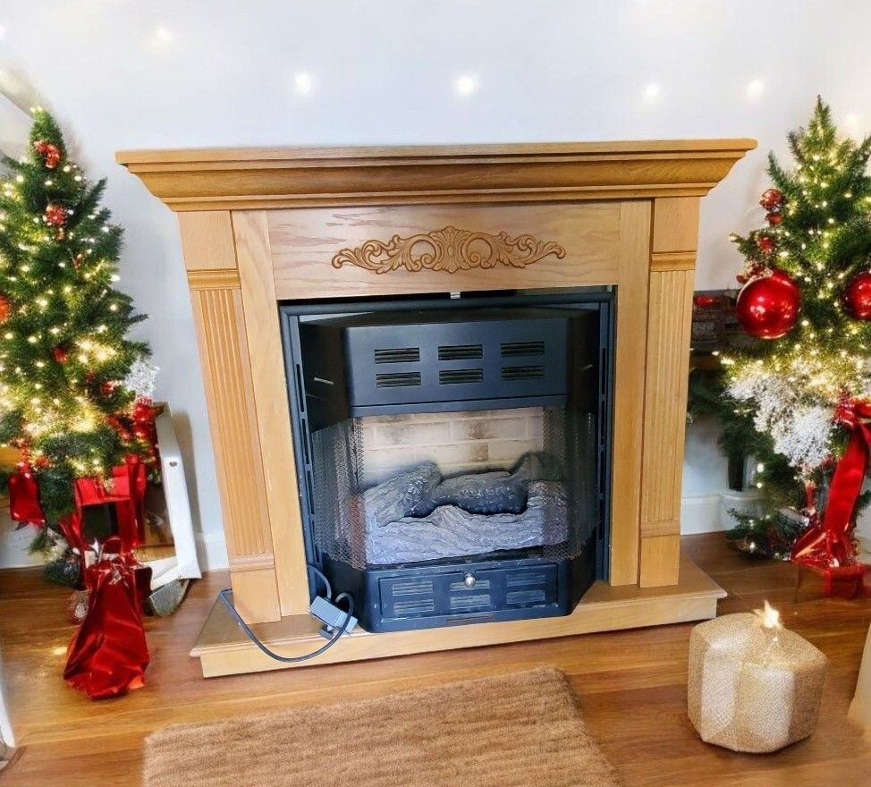 Free Standing Vent-free Propane Fireplace