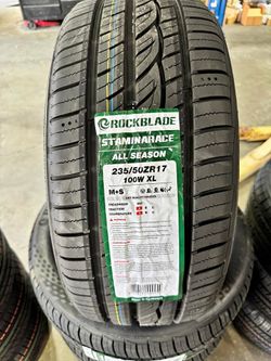 235/50ZR17 Set Of (4) New Tires Mounted & Balanced Installed