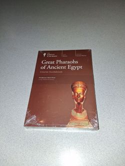 VINTAGE 2004 GREAT PHARAOHS OF ANCIENT EGYPT DVD & BOOKLET NEW FACTORY SEALED