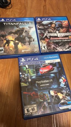 $20 for all 3 PS4 Games Lot of 3