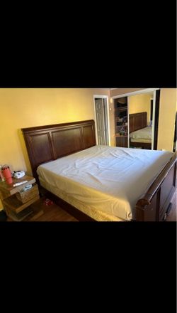 King bed frame