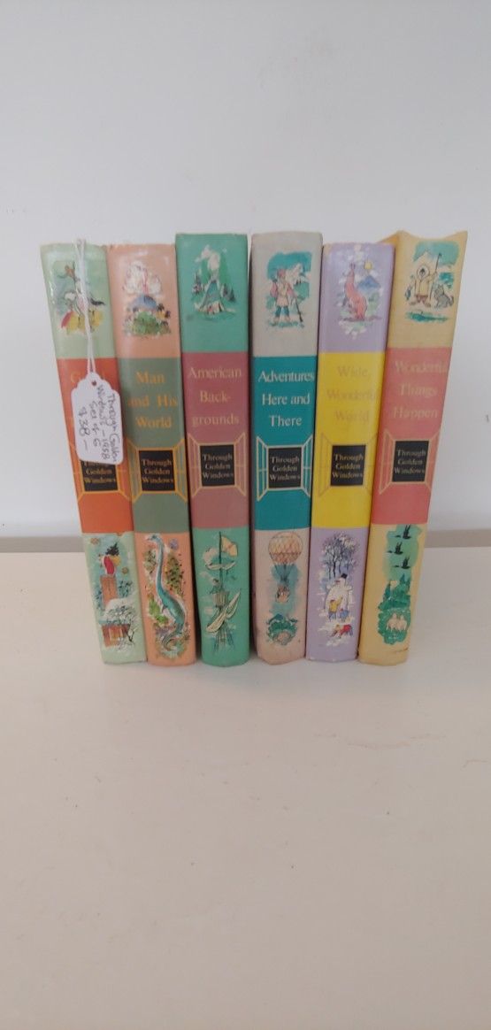 1958 THROUGH GOLDEN WINDOWS BOOKS SET