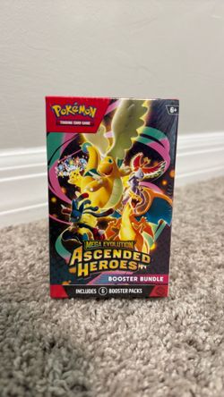 🔥 Pokémon Mega Evolution: Ascended Heroes Booster Bundle (Sealed) 🔥