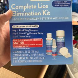 Lice Elimination kit