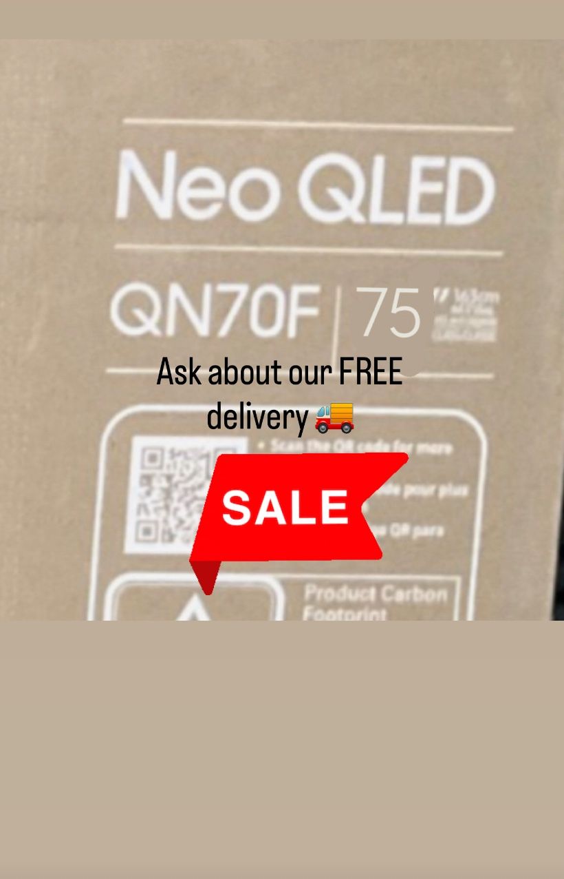Samsung - 75” Class QN70F Series Neo QLED Mini LED 4K UHD SamsungVision AI Smart Tizen TV