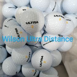 50 Used Wilson Ultra Distance Balls In Excellent Condition NM 