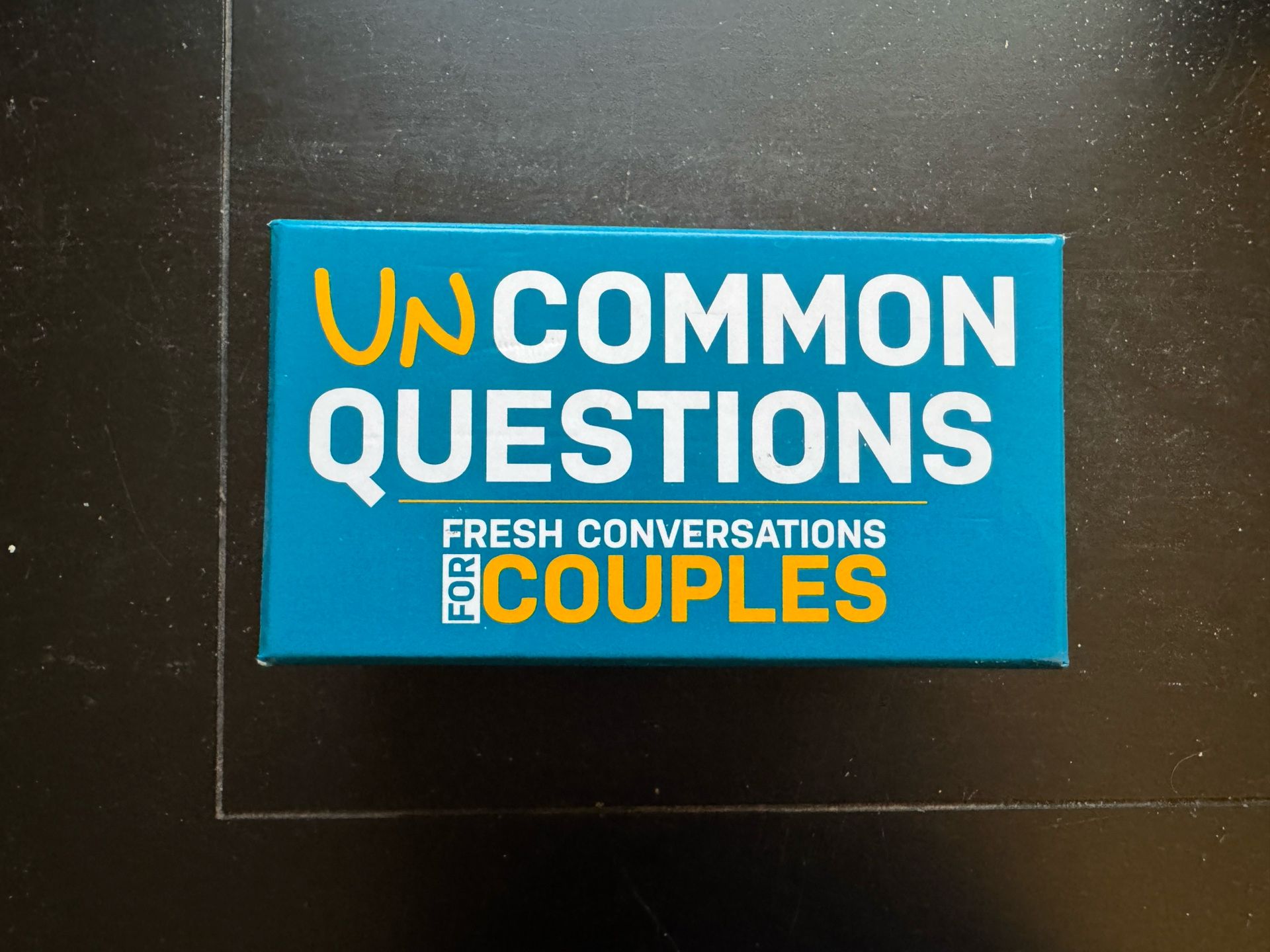 Uncommon Questions: Fresh conversations For Couples