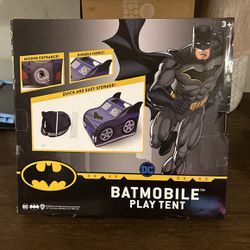 BATMAN BATMOBILE POP UP PLAY TENT 