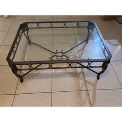 Glass Coffee Table 
