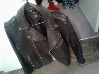 H&M leather biker jacket