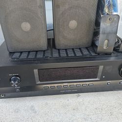 Sony Amplifier With Outdoor Speakers And Accessories
