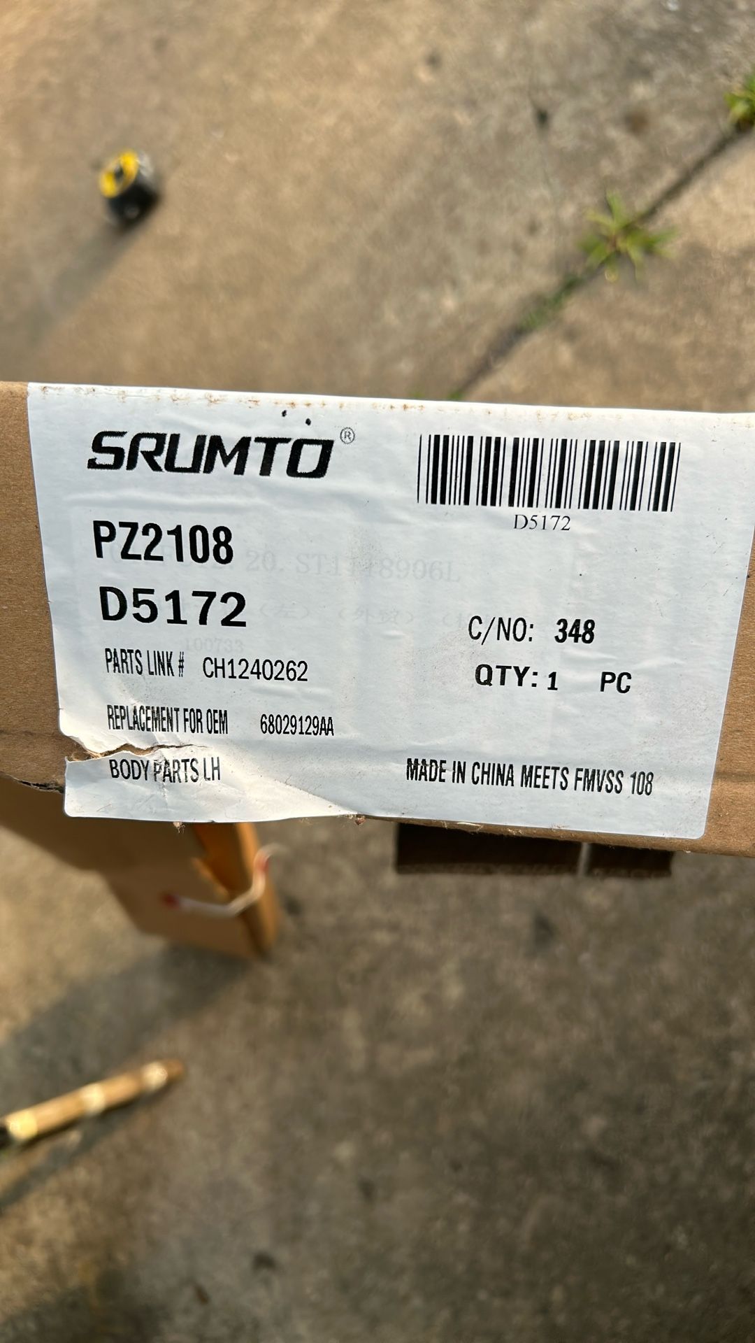 Grand Caravan Fender 2015