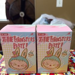 The Monsters Party Labubu Keychain