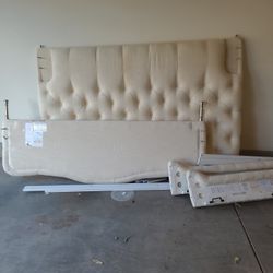 cal king bedframe too big for new place!