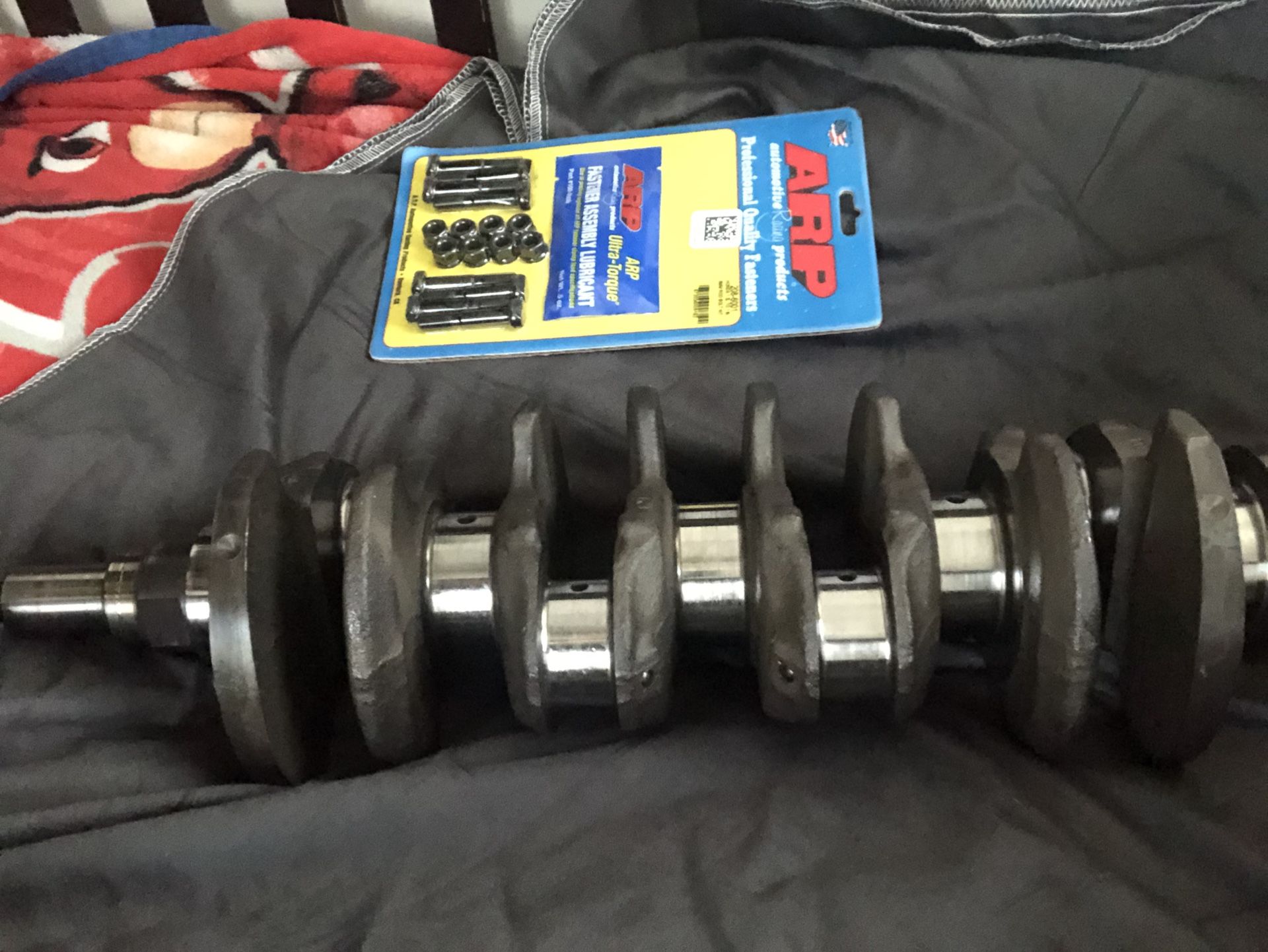 Honda B18B1 Crank And ARP Connecting Rod Bolts