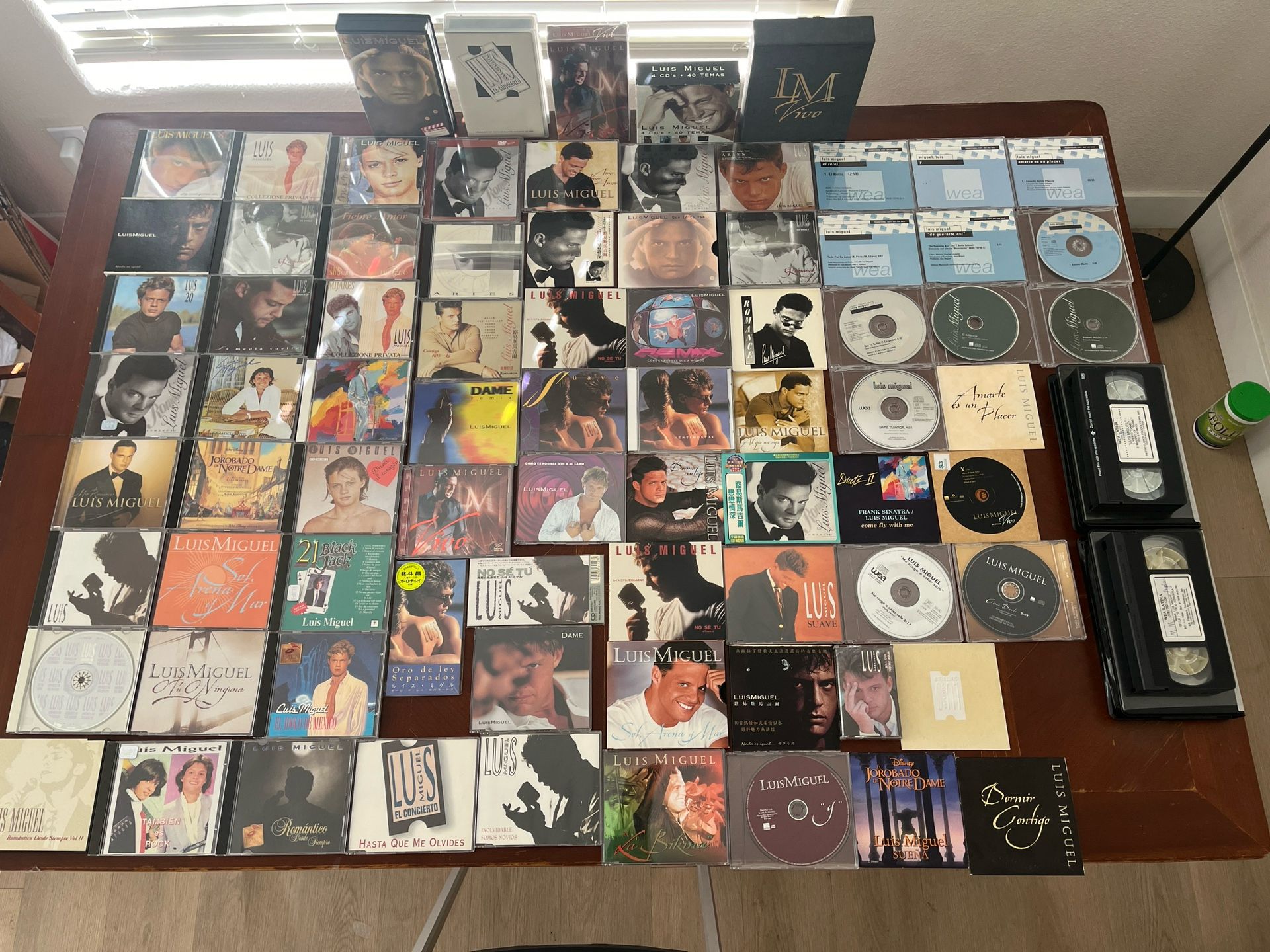 HUGE Luis Miguel CD / DVD / RARE OOP Collection - Promos - Latin Pop Music *READ