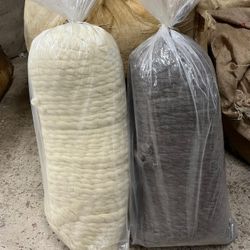 2 BAGS OF WOOL

