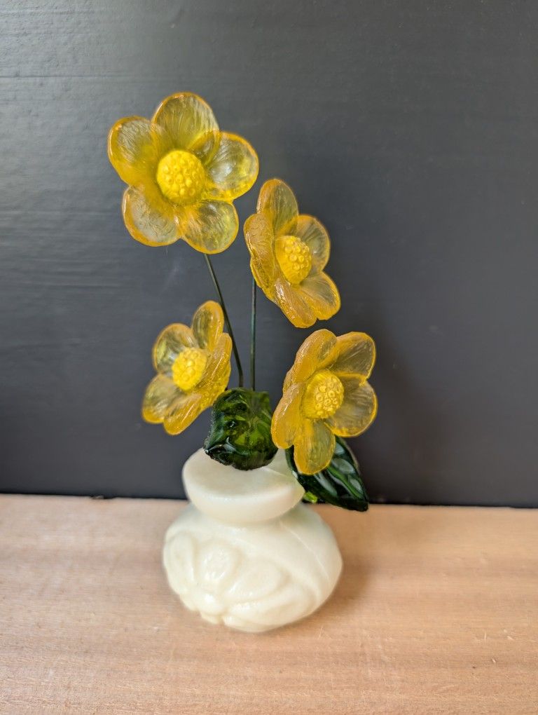 Vintage Lucite Flowers
