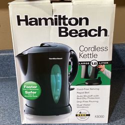 Hamilton Beach Cordless Kettle 