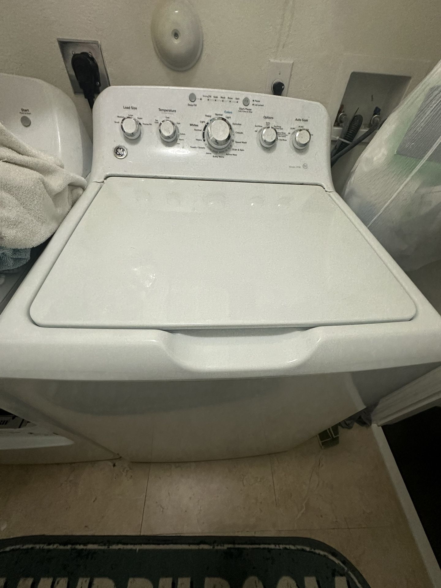 GE Washer And Dryer Set