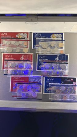 2004 2005 2006 Denver and Philadelphia coin sets $60