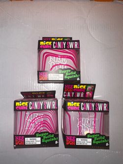 Nee Doh Nice Cube Candy Swirl – Lot of 3