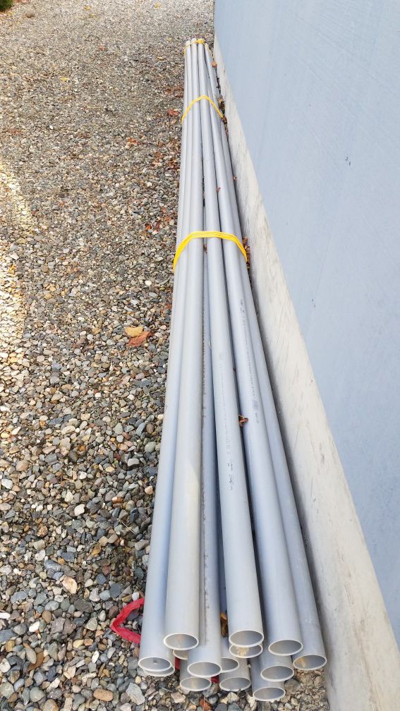 2 inch by 20 foot pvc