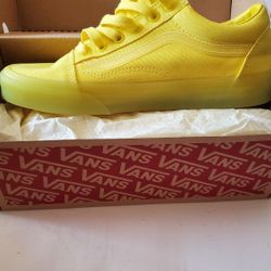 Yellow Old Skool Vans 