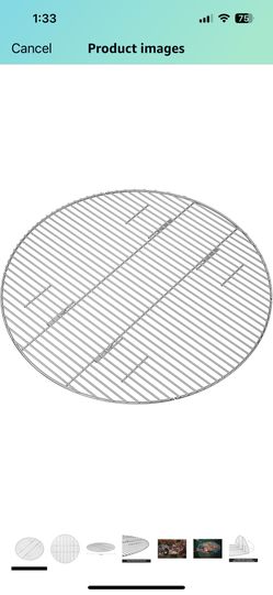 Fire Pit Stainless Steel Cooking Grate 36 Inch