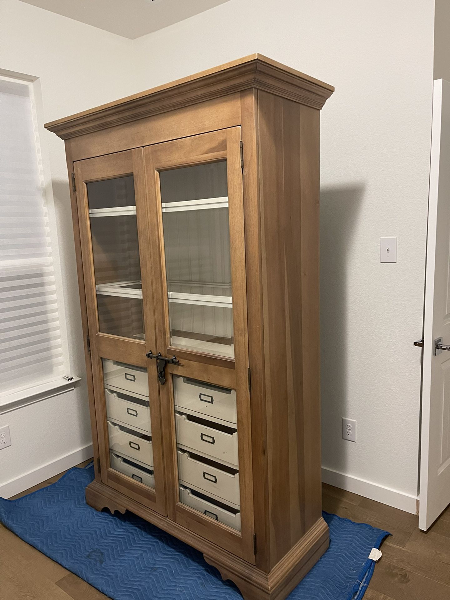 Beautiful  Real Wood Modern Cabinet  Need To Let It Go 