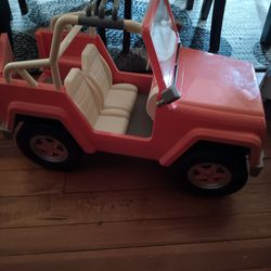 Large Doll Jeep
