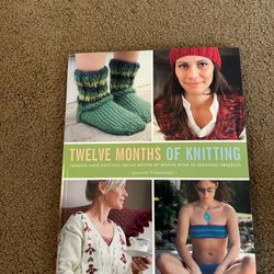 “Twelve Months of Knitting,” Like New, 36 Seasonal Knitting Projects,