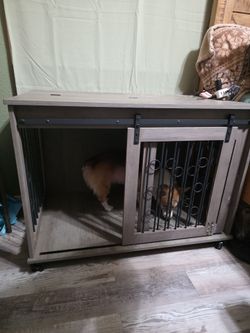 Wooden Dog crate