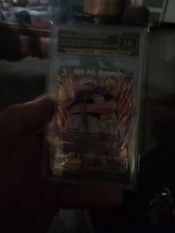 Dragon ball z card