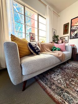 Gray Sofa - MCM Style - 77”