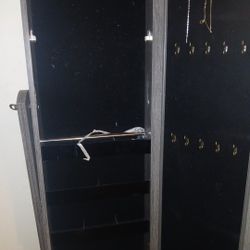 Mirror Jewelry Cabinet 
