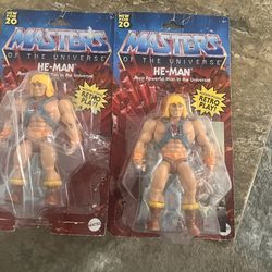 2019 Mattel Masters of the Universe He-Man Most Powerful Man in the Universe!