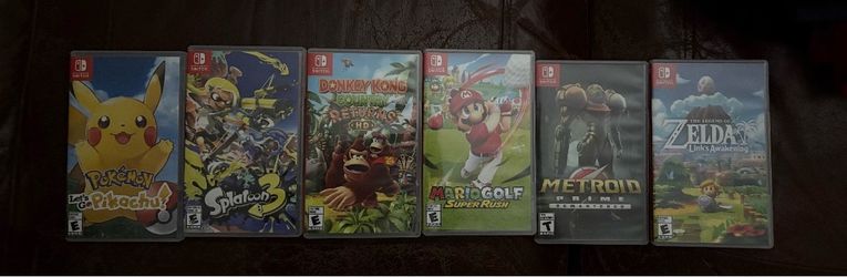 Nintendo switch games