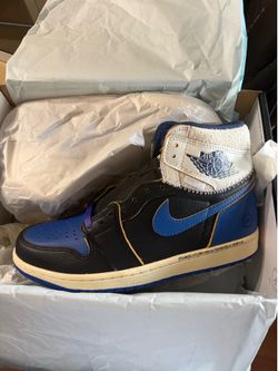 Jordan 1 Union High Fragment Sport Royal Size 8.5