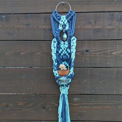 New macrame plant hangers available!