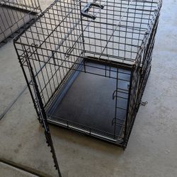 Small Pet Folding Metal Crate. Jaula Chica Para Mascota