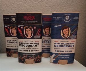 Dr Squatch Stranger Things deodorants-$7 each