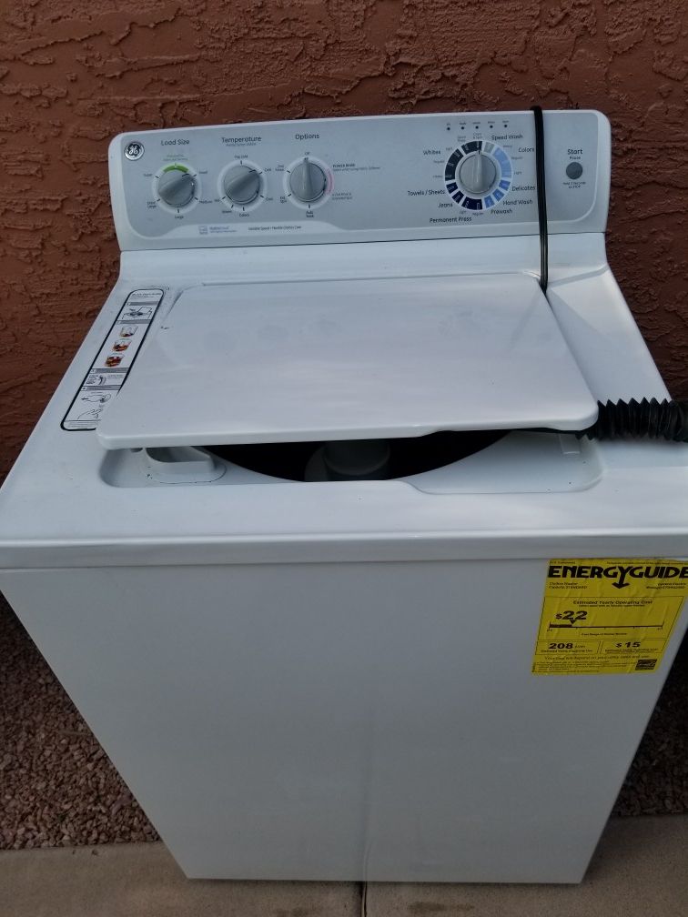 GE Hydrowave top load washer
