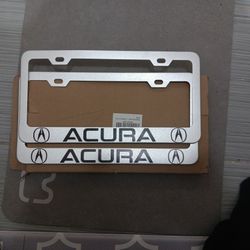Acura  License Frame 2pcs New