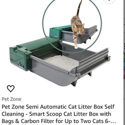 Pet Zone Automatic Self cleaning litter box
